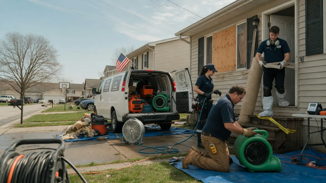 Water Damage Restoration in Collierville, TN near me